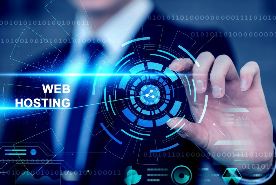 Web hosting technology represented by a digital circuit interface